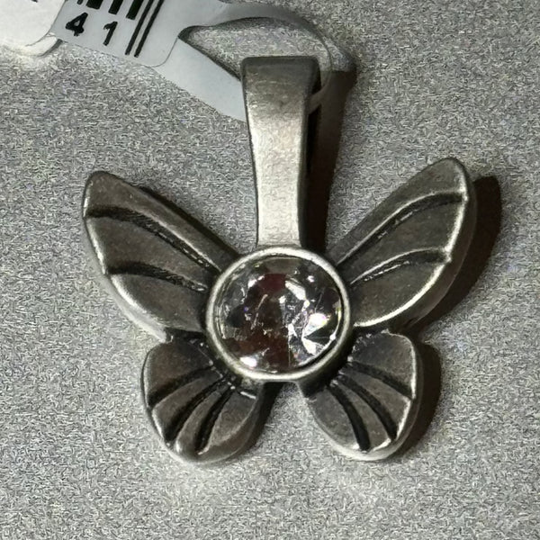 Butterfly Crystal Pendant ( metamorphosis, beauty & clarity )