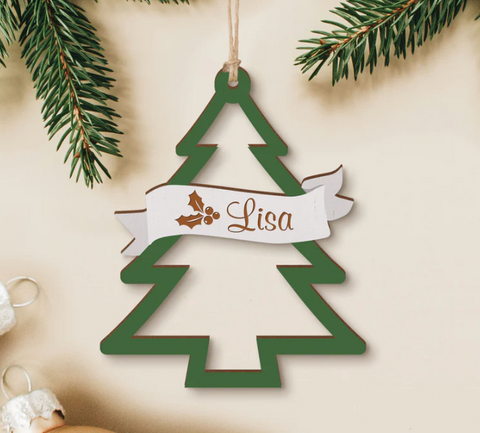 Personalized Tree Ornament