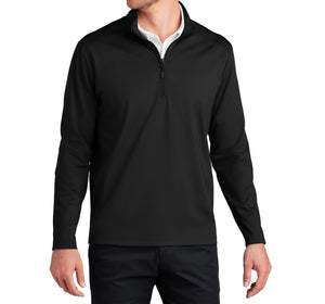 Custom PA K880 Double Knit Quarter-Zip Pullover