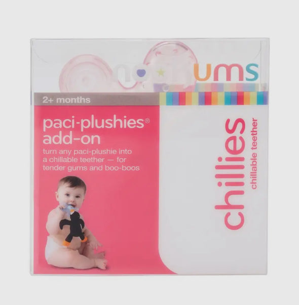 Paci-Plushies Chillies Pink