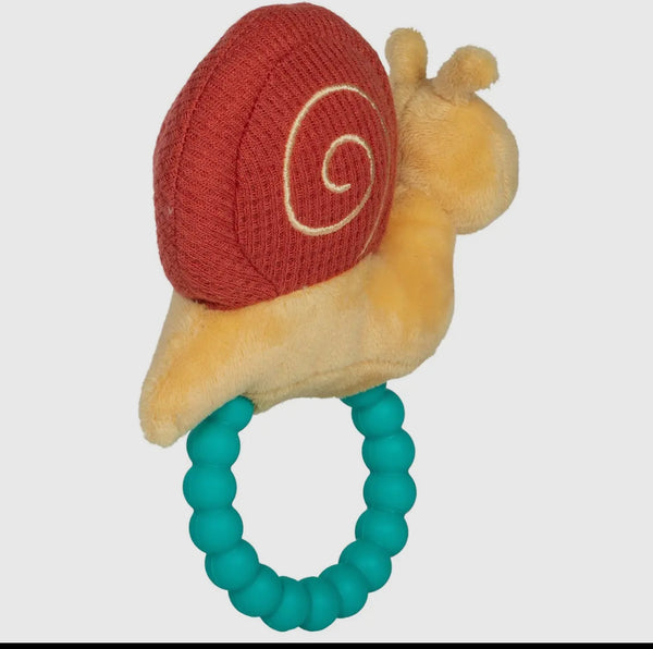 Skippy Snail Teether Rattle