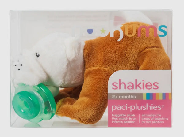 Paci-Plushies Shakies Barkley Bull Dog