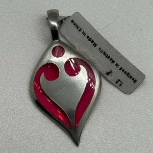 Heart's Glow Pink Pendant ( Sincerity and Compassion )