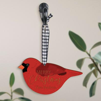 Personalized Cardinal Ornament