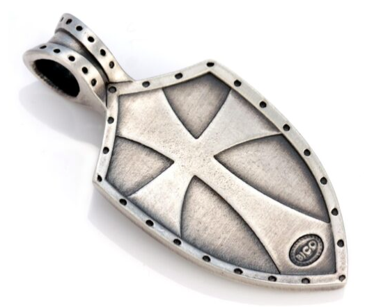 Knights Shield Pendant ( protector of those around you )