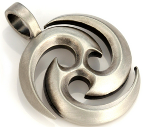 The Source Pendant ( energy and movement of life source )