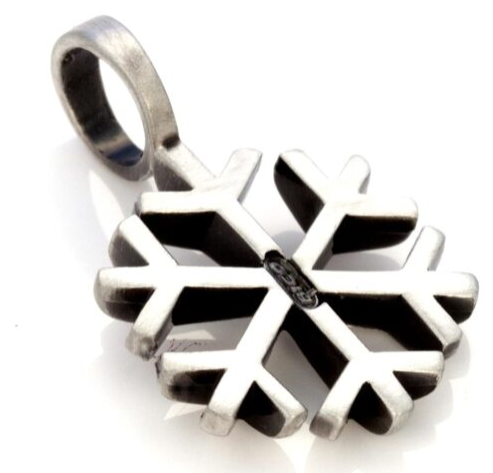 Snowflake Pendant ( one of a kind, individuality, tranquility and perfection )