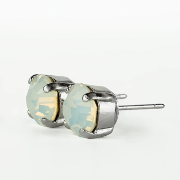 Mariana 1440 Stud Earrings in White Opal E-1440-234