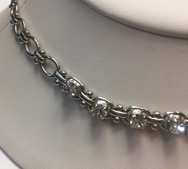 Mariana 3410/1 Necklace Clear On a Clear Day Rhodium