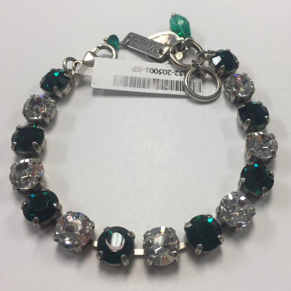 Mariana 4252 Bracelet Emerald & Clear
