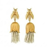 Spartina 449 Firefly Bellflower Tassel Earrings