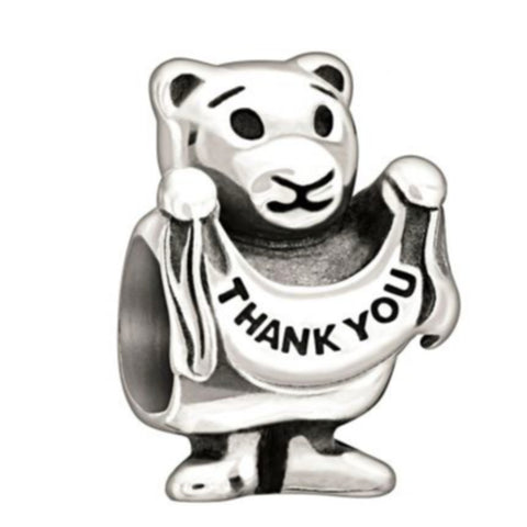Chamilia - Thank You Beary Much Sterling Silver Charm