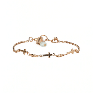 Mariana 4218 Petite Cross Bracelet *PREORDER*