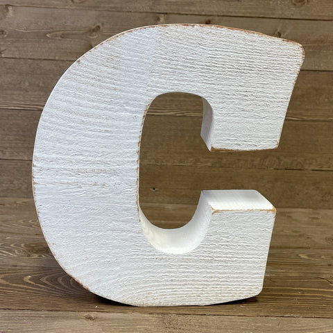 Chunky Wood Letters