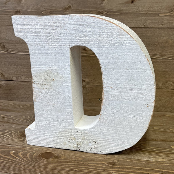 Chunky Wood Letters