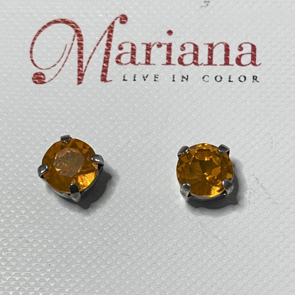 Mariana 1440 Stud Earrings Tangerine E-1440-015-SP2