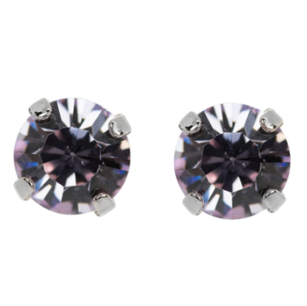 Mariana 1440 Violet Crystal Stud Earrings E-1440-371-SP2