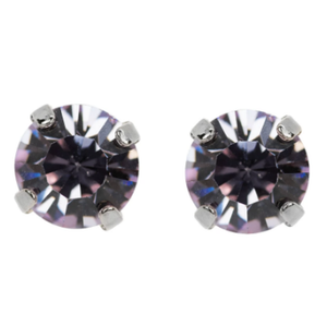 Mariana 1440 Violet Crystal Stud Earrings E-1440-371-SP2