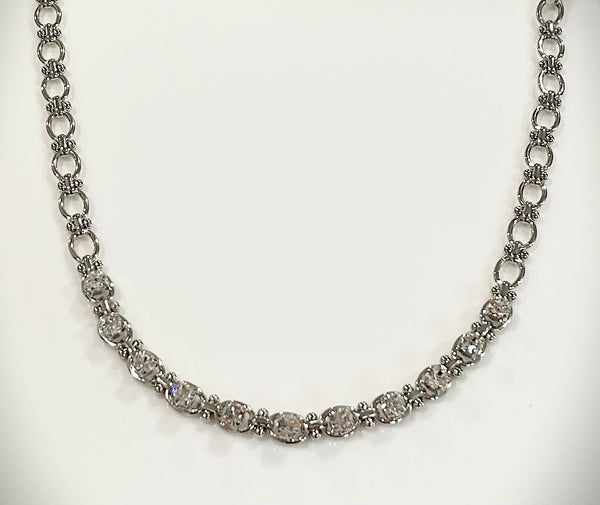 Mariana 3410/1 Necklace Clear On a Clear Day Rhodium