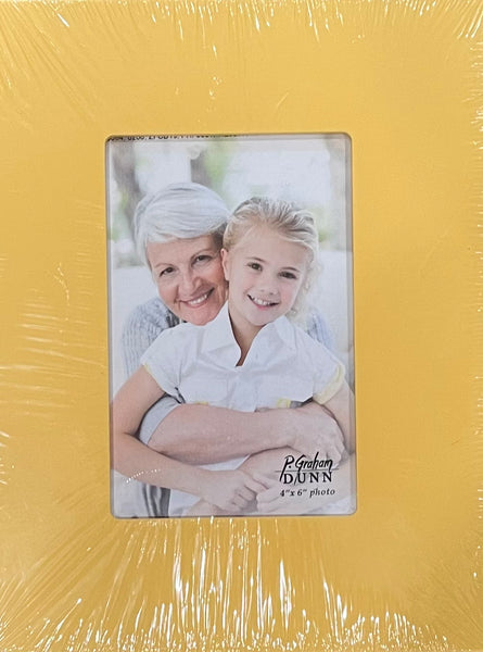 Personalized Laser Engraved 4" x 6" Photo Frame Asst Colors