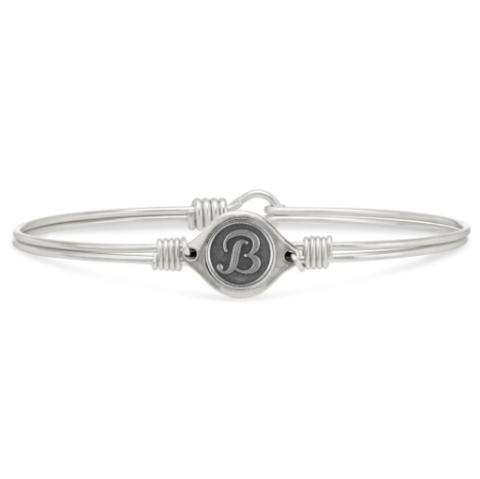 Luca + Danni B Initial Bangle Bracelet