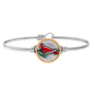 Luca + Danni Red Cardinal Bangle Bracelet