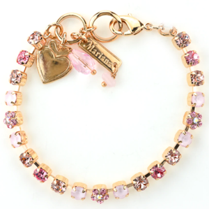 Mariana 4008 Bracelet In "Love" in Rhodium