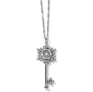 Brighton Snowflake Glint Key Necklace