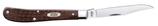 Case Brown Synthetic Slimline Trapper 00135