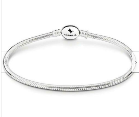 Chamilia Oval Snap Sterling Silver Bracelet