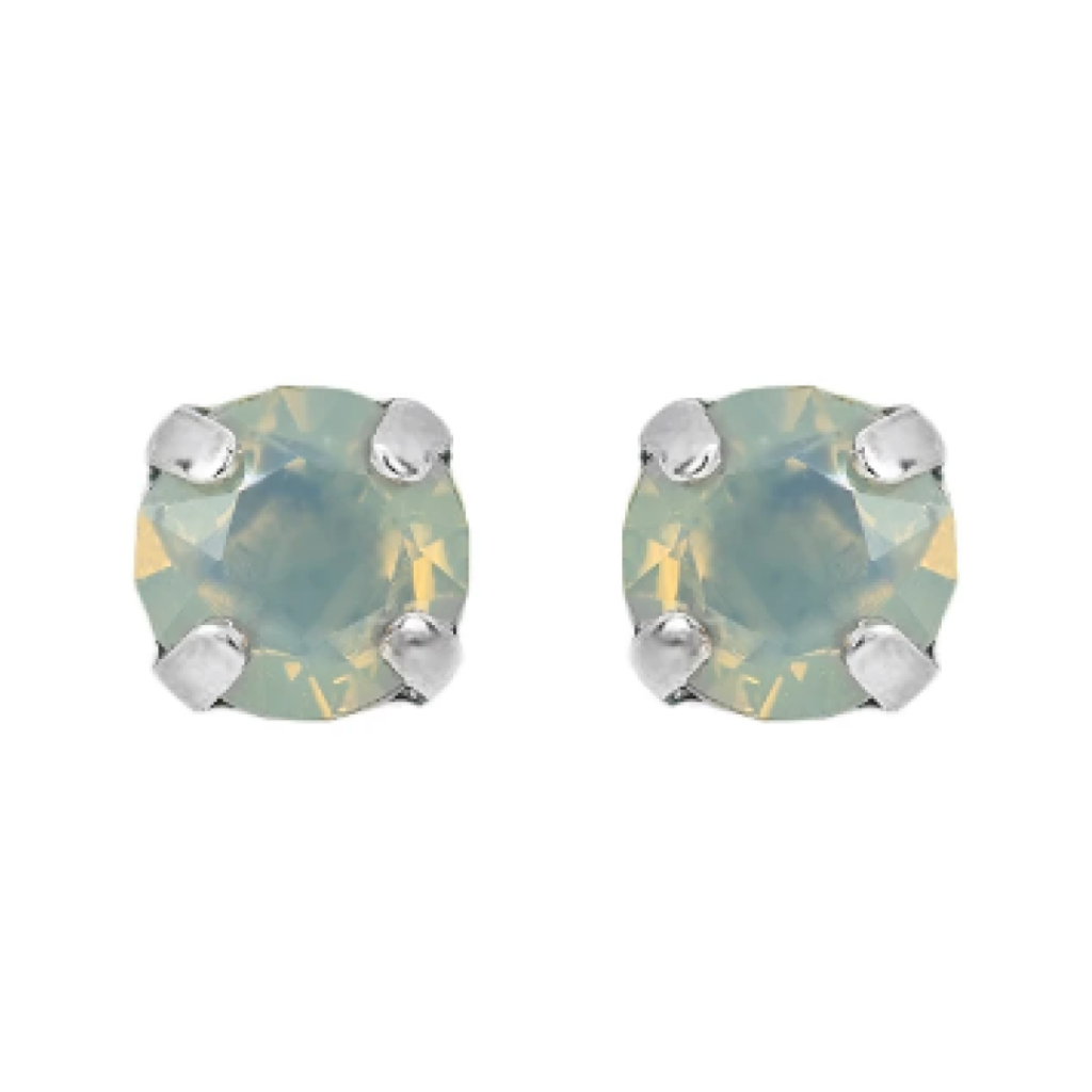 Mariana 1440 Gray Opal Stud Earrings E-1440-383