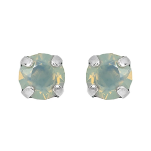Mariana 1440 Gray Opal Stud Earrings E-1440-383