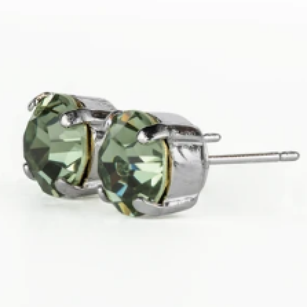 Mariana 1440 Black Diamond Crystal Stud Earrings E-1440-215-SP2