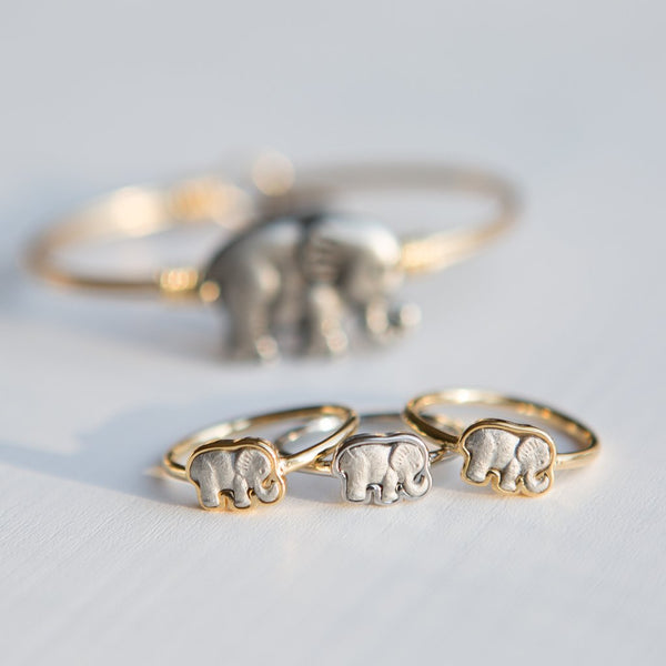 Luca + Danni Two Tone Elephant Ring