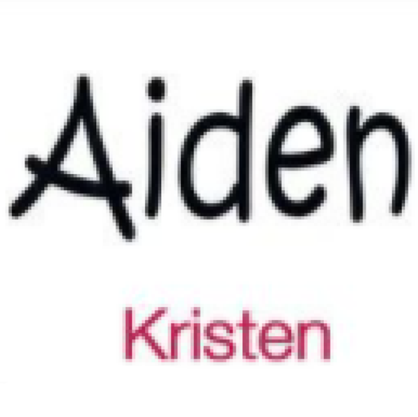 Kristen Name Great Kid's Font -for all youth items