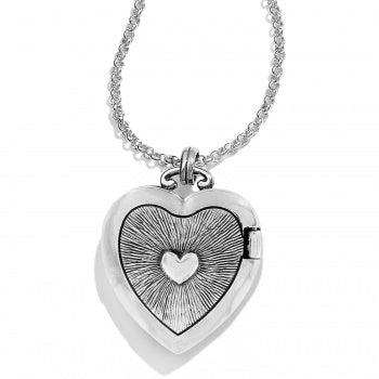 Brighton Illumina Small Heart Locket Necklace