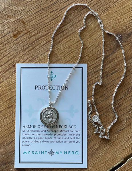 Protection Armor of Faith Necklace