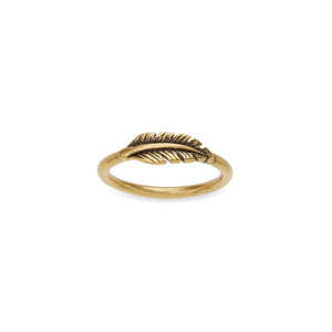 Luca + Danni Lucky Feather Ring