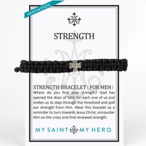Strength Bracelet (For Men) in Slate