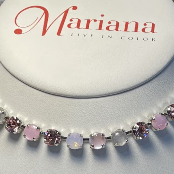 Mariana 3252 Necklace In "Love" Rhodium