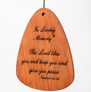 In Loving Memory®  "The Lord Bless you..." 18-inch Wind Chime