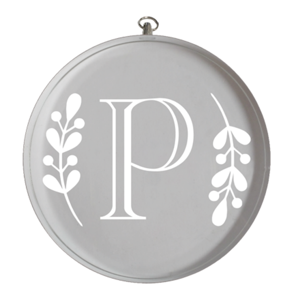 Personalized Crystal Round Ornament